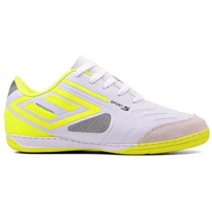 Chuteira Futsal de Salão Sport 5 Profissional Masculina Feminina Confortável Resistente Costurada