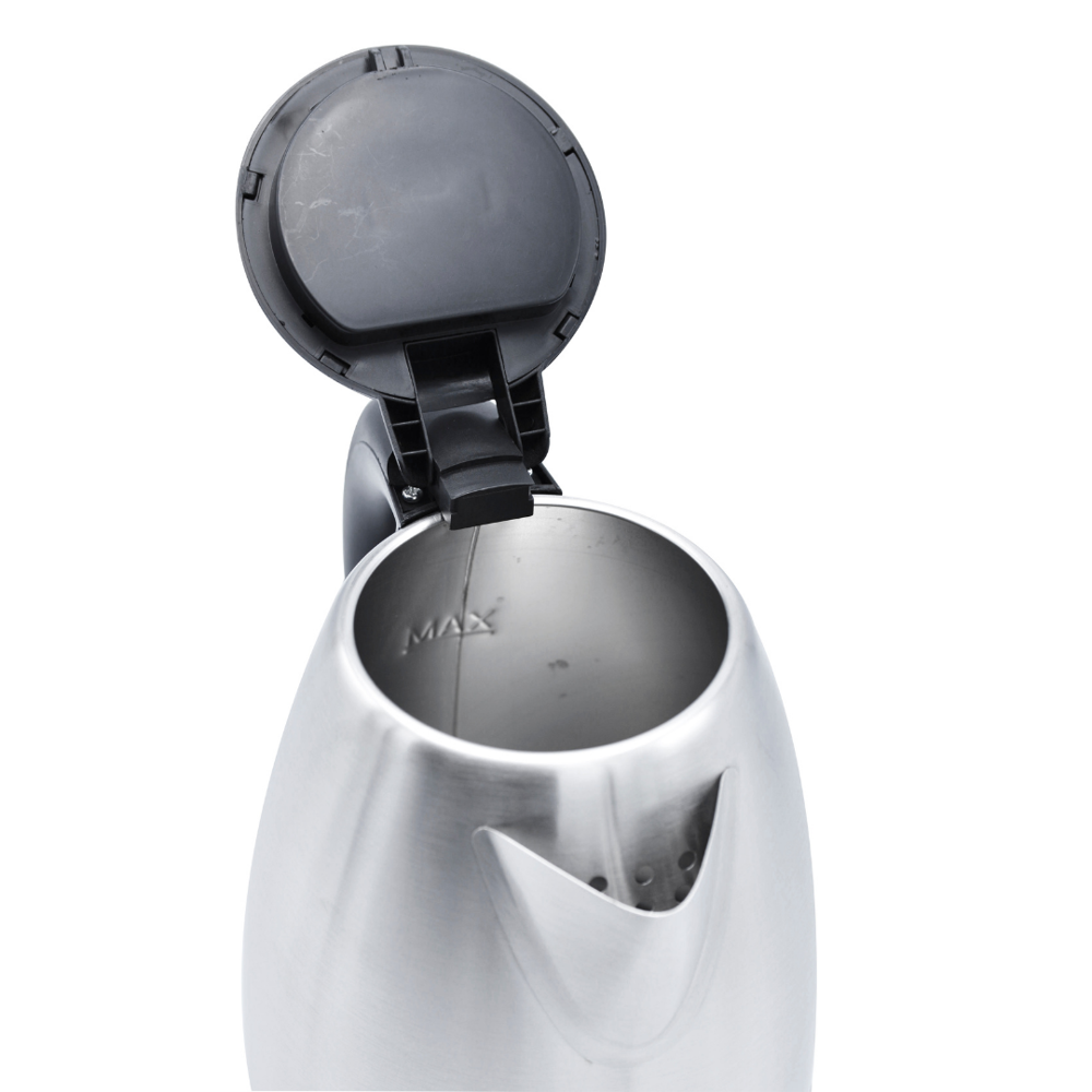 Chaleira Elétrica 1,8L em Inox 220v 1500w Rápida Fervura - Imagem 4