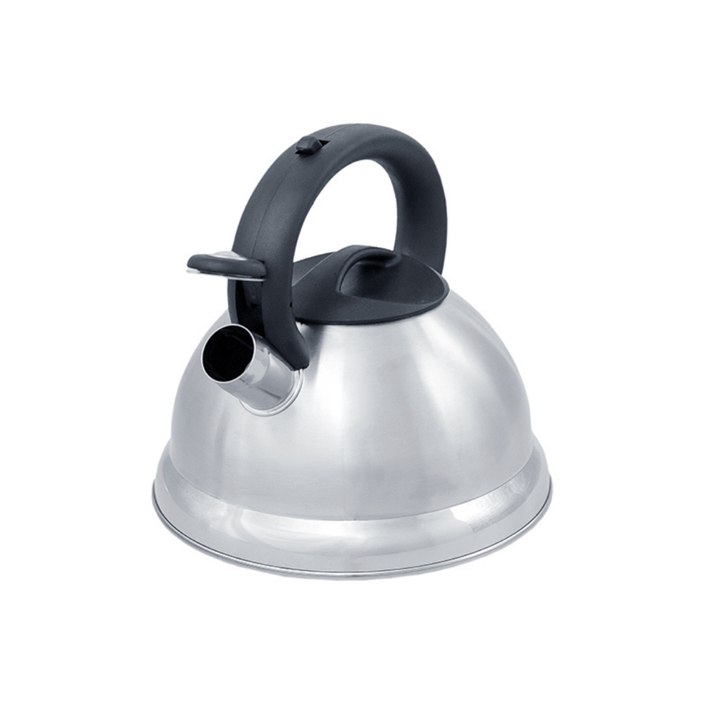 Chaleira em Inox com Apito e Fundo Duplo à Indução Prata - Imagem 5