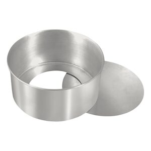 Forma Fundo Móvel Alumínio 12cm Alta Bolos e Tortas
