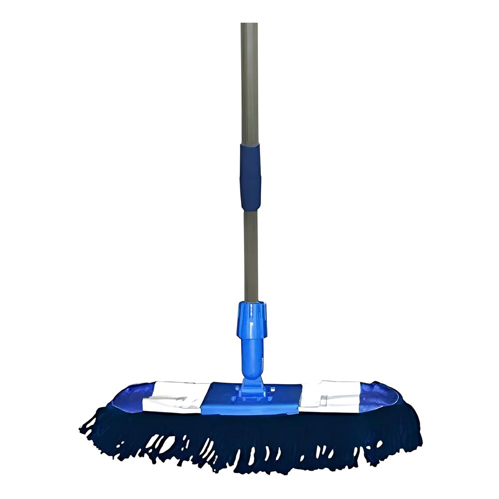 Conjunto Mop Pó Nobre 40cm – Refil de Algodão, Cabo Telescópico 1,40m Profissional - Imagem 4