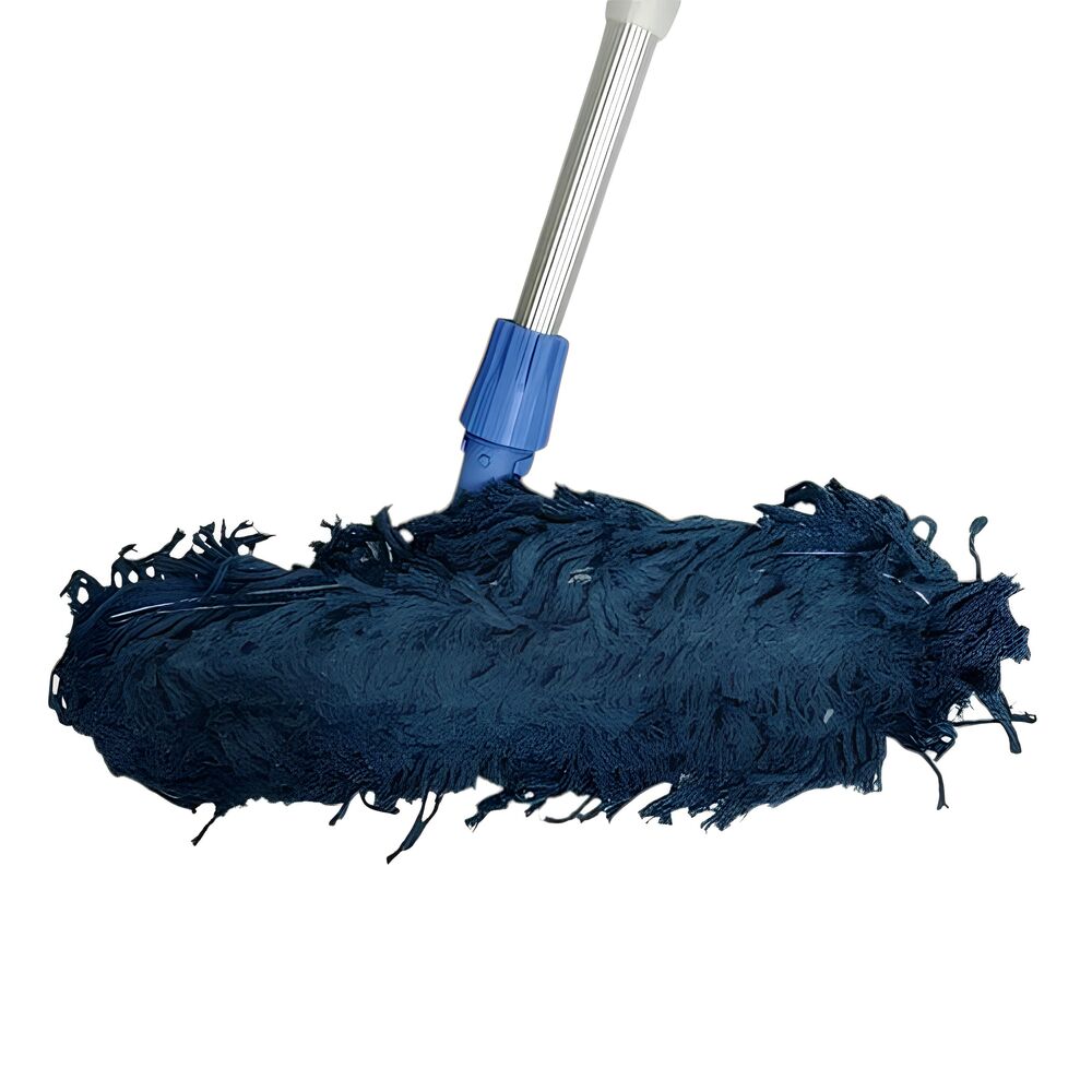 Conjunto Mop Pó Nobre 40cm – Refil de Algodão, Cabo Telescópico 1,40m Profissional - Imagem 3