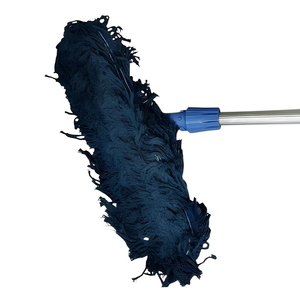 Conjunto Mop Pó Nobre 40cm – Refil de Algodão, Cabo Telescópico 1,40m Profissional - Imagem 2