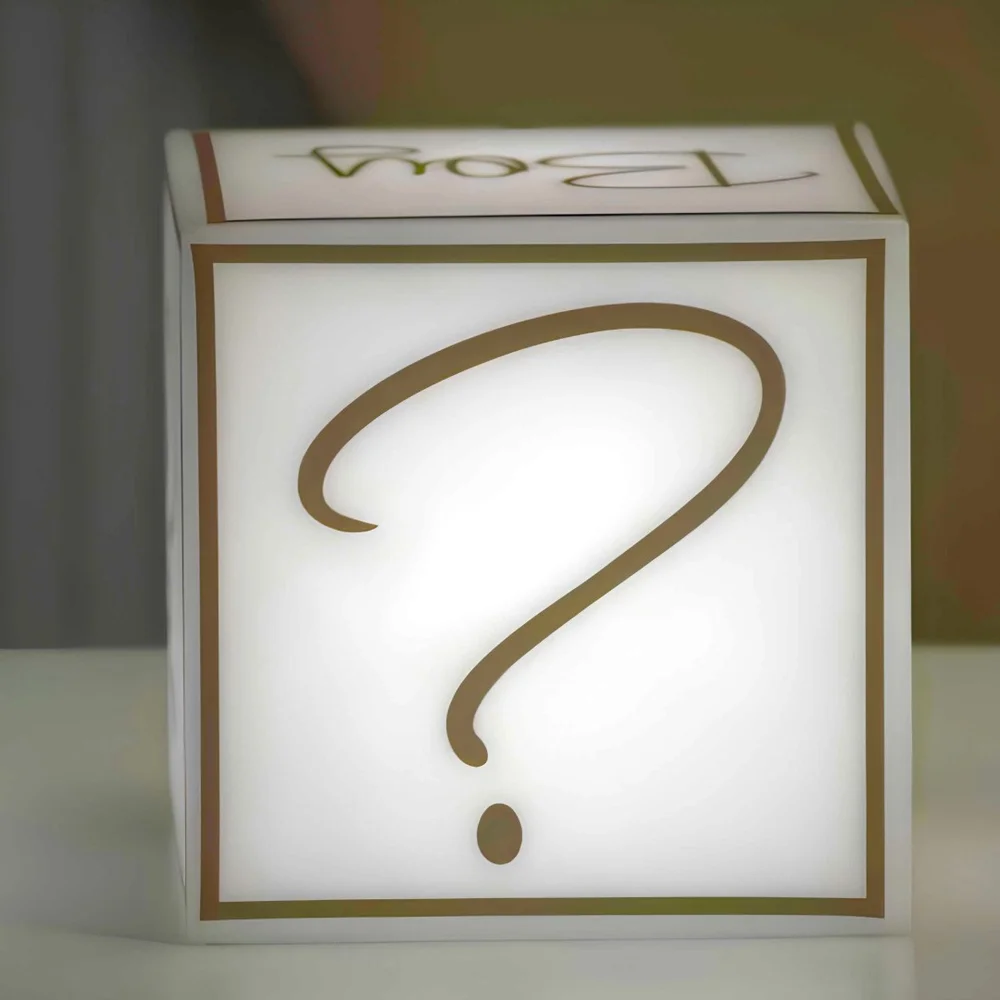 Cubo Iluminado para Chá Revelação sem Fio - Boy or Girl? - Imagem 2