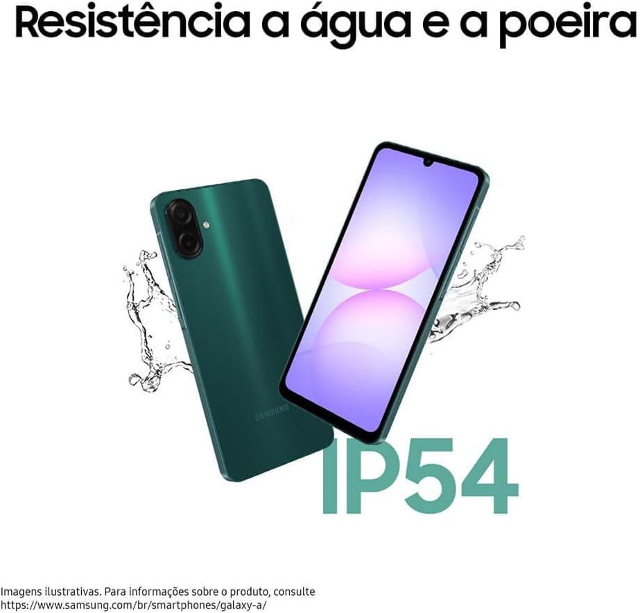 Celular Samsung Galaxy A07 128GB, 4GB, Câm. 50MP, Tela 6.7"- Preto - Imagem 3