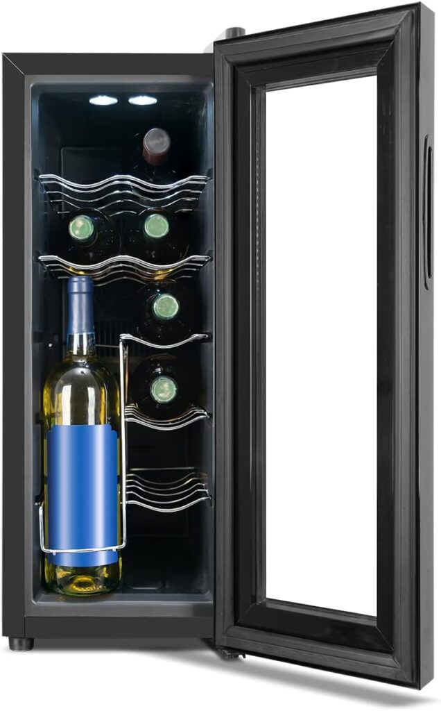 Adega Philco Pad12E Display Digital 12 Garrafas 35 Litros Luz de LED