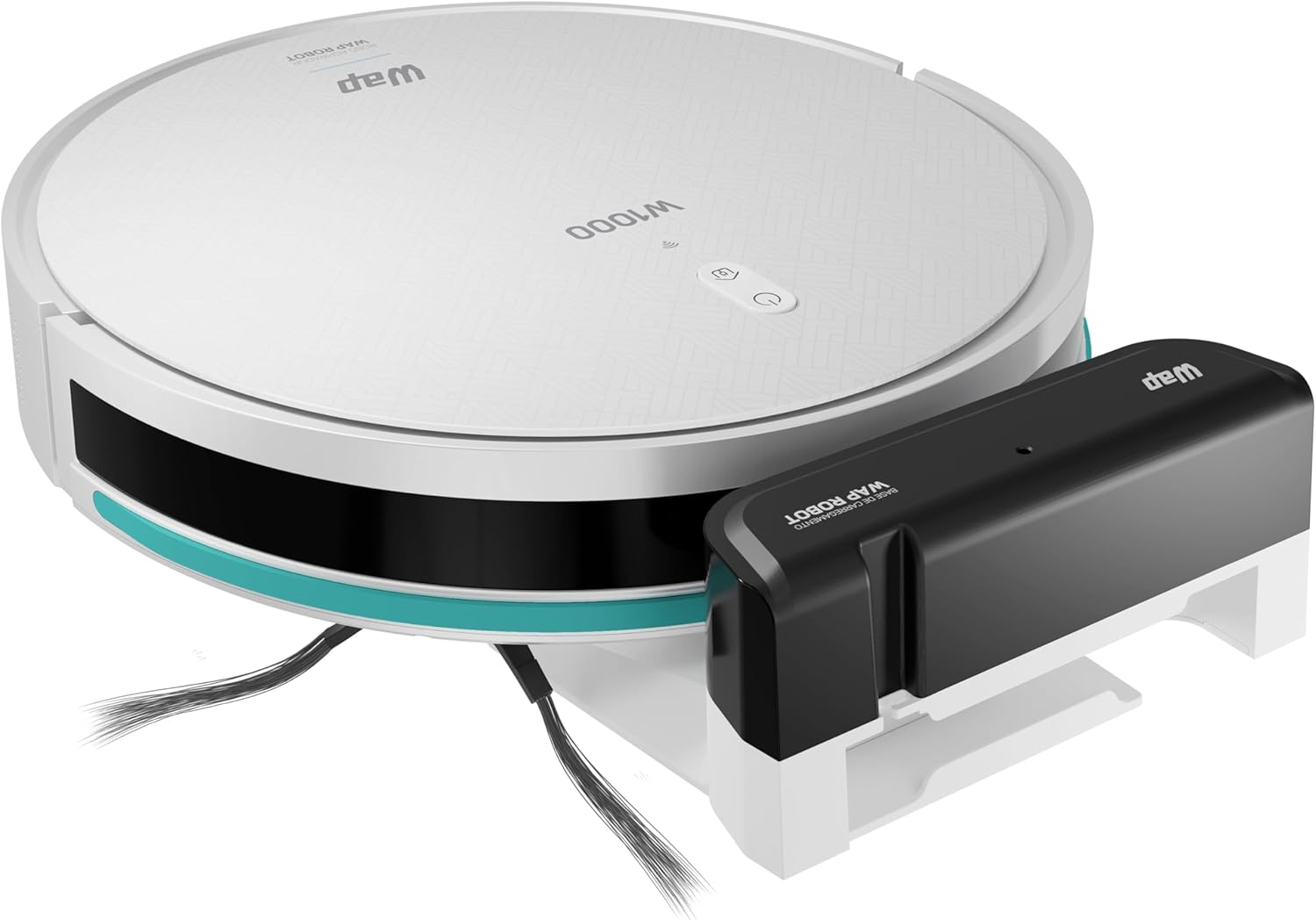 WAP Robô Aspirador de Pó ROBOT W1000 Mapeamento de Tempo Real GYRO, Base de Carregamento, Compatível com Alexa e Google - Imagem 5