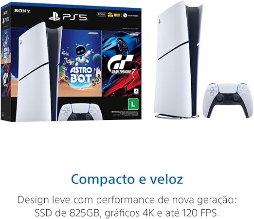 PlayStation®5 Slim Digital 825GB – Pacote ASTRO BOT e Gran Turismo 7 - Imagem 3